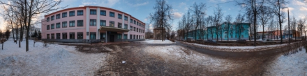 Великолукский лесотехнический техникум.. Великие Луки. Фотография.
