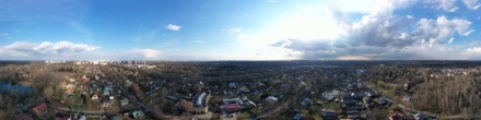 Садовая 2га высота 70 метров с юга. Балашиха. Фотография.