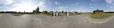 Ворота кладбища. Каменец. Фотография.