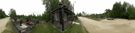 Кладбище. Нягань. Фотография.