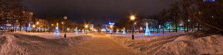 Ёлочная иллюминация. Фотография.