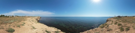 Берег у села Маяк. Фотография.