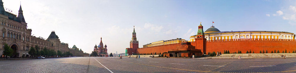 Панорама Красной площади 