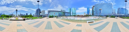 Бульвар Нуржол - Байтерек - Торговый центр Керуен. Астана. Фотография.