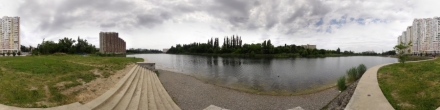 карасунское озеро. Фотография.