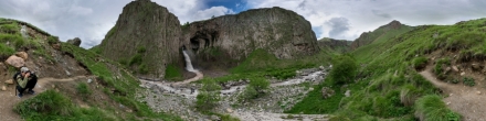 Водопад Каракая-су (Слияние рек Каракая-су и Малка) (487). Джилы-Су. Фотография.