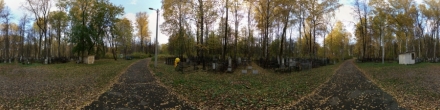 Егошихинское кладбище. Осень. Фотография.