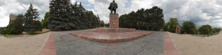 Памятник Ленину. Фотография.