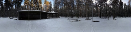 Площадка в Черняевском лесу. Фотография.