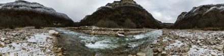 Река Кёнделен (532). Тызыльское ущелье. Фотография.