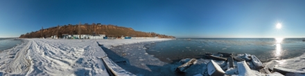 Центральный пляж (05 декабря). Таганрог. Фотография.