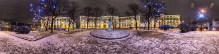 Площадь Ломоносова. Фотография.
