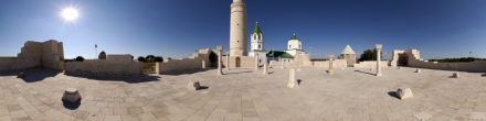Соборная мечеть. Большой минарет, Успенская церковь (Болгар / Булгары). Фотография.