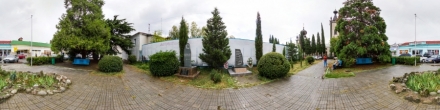 Памятник чернобыльцам. Алушта. Фотография.