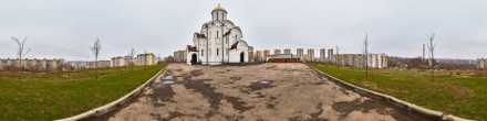 Храм Святого Великомученика Георгия Победоносца в Солнечном. Фотография.