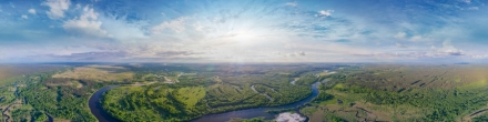 Кожевенный кордон Река Усманка Воронежская область. Фотография.