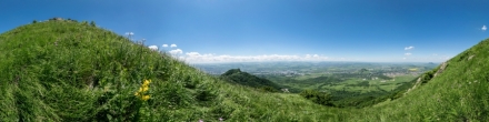 Вид с западного склона Бештау (633). Гора Бештау. Фотография.