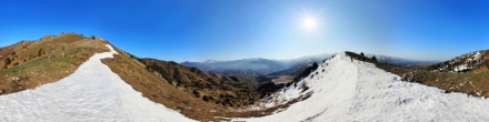 При подъёме на вершину Сюрената.. Западный Тянь-Шань.. Фотография.