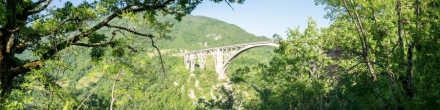 Мост Джурджевича (676). Каньон реки Тара. Фотография.