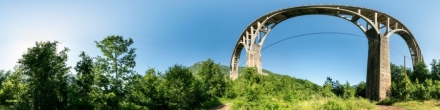 Мост Джурджевича (681). Каньон реки Тара. Фотография.