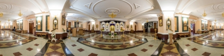 Нижний храм в Успенском соборе. Витебск. Фотография.
