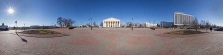 Площадь 1000-летия Витебска. Фотография.