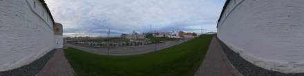 Кремлёвские стены. Северо-восточная башня (археологические фрагменты, 1). Фотография.