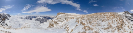 Зима на плато Кинжал. Фотография.