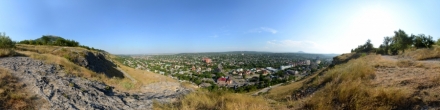 Вид на Пятигорск. Фотография.