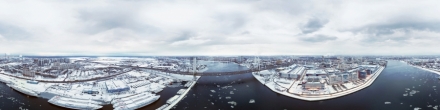 Большой Обуховский мост. Санкт-Петербург. Фотография.