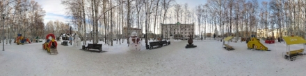 Снеговики. Ханты-Мансийск. Фотография.