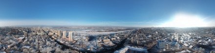 Один день зимы в Нижнем Новгород. 130м.. Фотография.