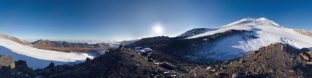 Хижина Олейникова (3800 м). Эльбрус. Фотография.