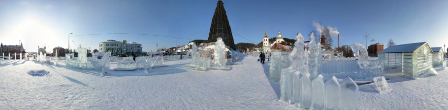 Иртыш Ханты Мансийск зима