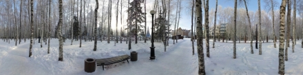 Зимний парк 2018. Фотография.