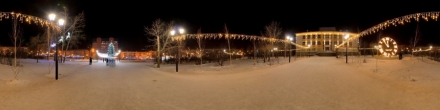 Зимняя площадь Декабристов_1. Фотография.