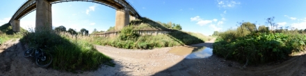 Ж/д мост над Витьбой. Фотография.