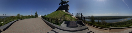 Памятник Салавату Юлаеву. Фотография.