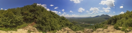 Вид с горы Железной. Фотография.