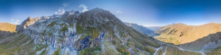 Архыз Софийские водопады. Фотография.