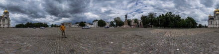 Памятник донскому атаману Ермаку. Фотография.