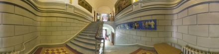 Музей Донского Казачества. Лестница на второй этаж. Фотография.