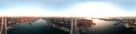 Золотой мост. Владивосток. Фотография.