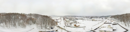 Зимняя панорама. Харьков. Фотография.