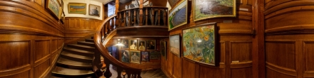 Музей-квартира художника Исаака Бродского. Лестница 2. Фотография.