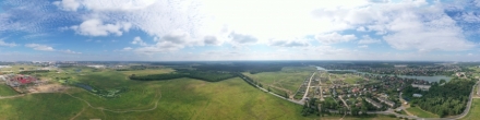 Балашиха, Новый Милет поле Астера высота 150 метров. Балашиха. Фотография.