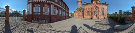 Красная Соборная мечеть. Томск. Фотография.