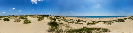 Песчаные пляжи Витязево. Фотография.
