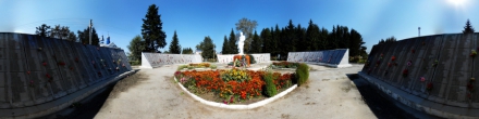Памятник неизвестному солдату. Кыштовка. Фотография.