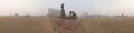 Площадь Ленина в Нижнем Новгороде. Нижний Новгород. Фотография.